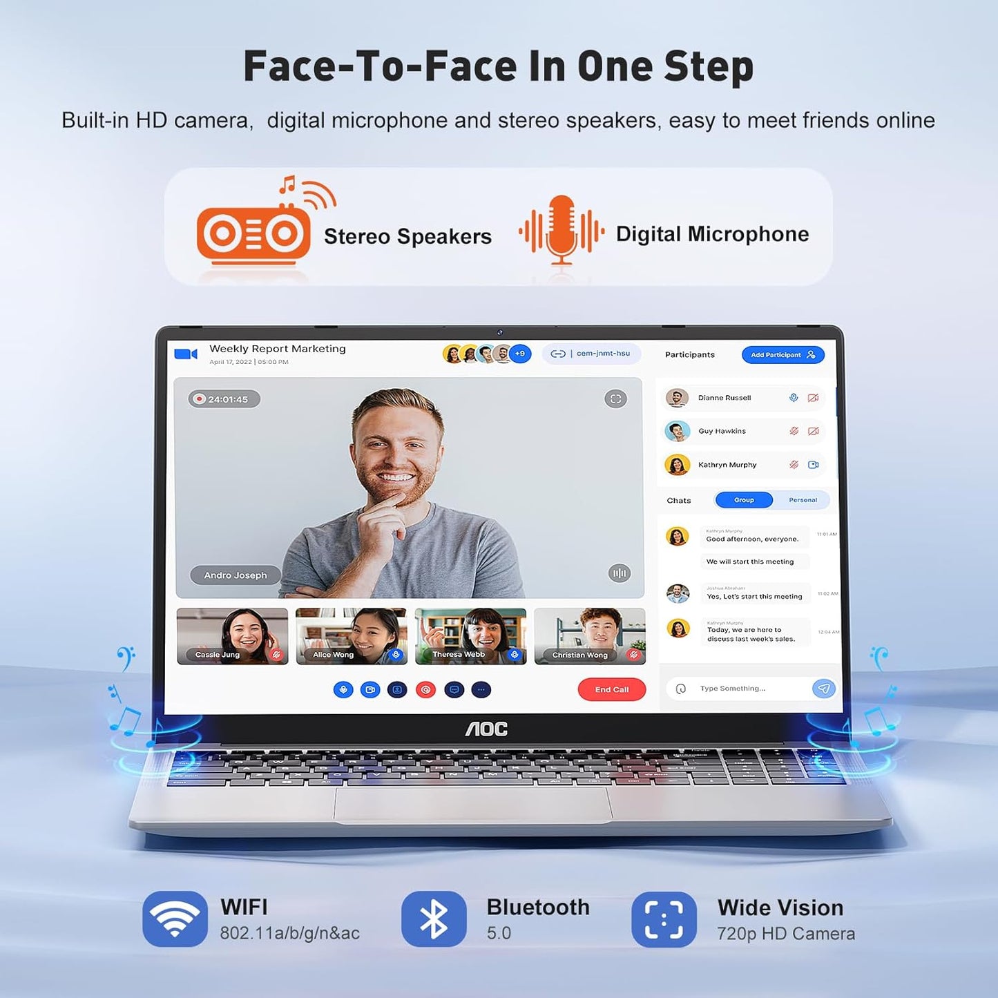 AOC AX15 15.6" FHD Gaming Laptop