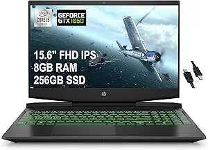 HP Pavilion Gaming 15 Laptop i5 GTX 1650 - Black — main product image
