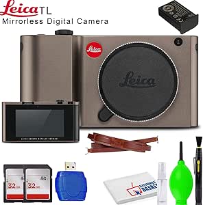 Leica 18112 TL Mirrorless Camera Kit Titanium