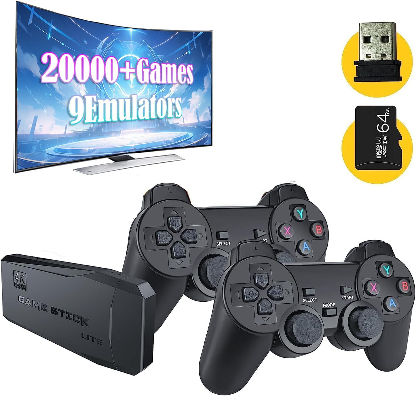 HP Wireless Retro Game Console 20600+ Games