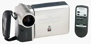 Sharp VLE630U 8mm Viewcam Vintage Camcorder — main product image