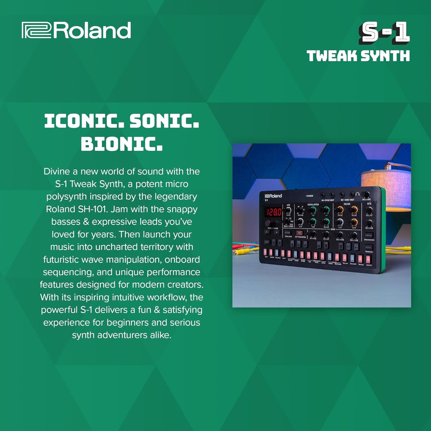 Roland S-1 Tweak Synth Micro Polysynth
