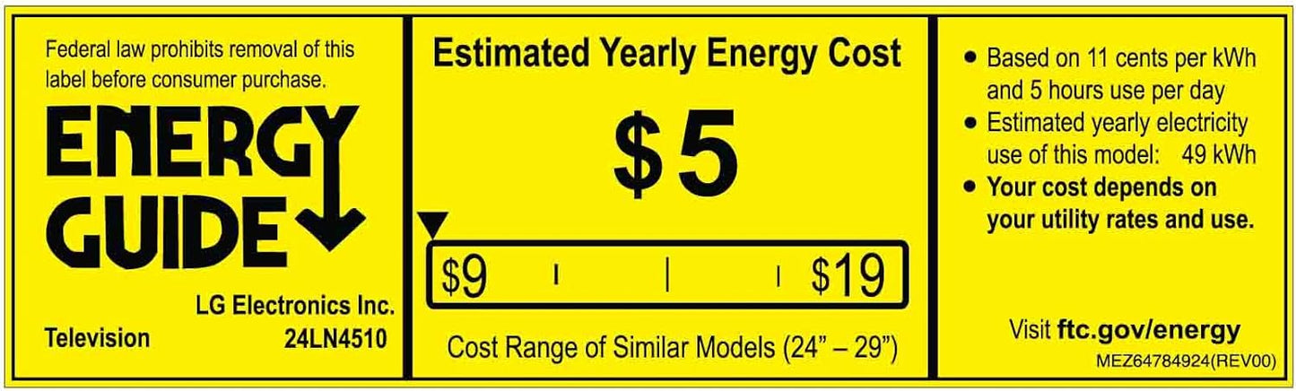 LG 24LN4510 24-Inch 720p 60Hz LED TV (2013)