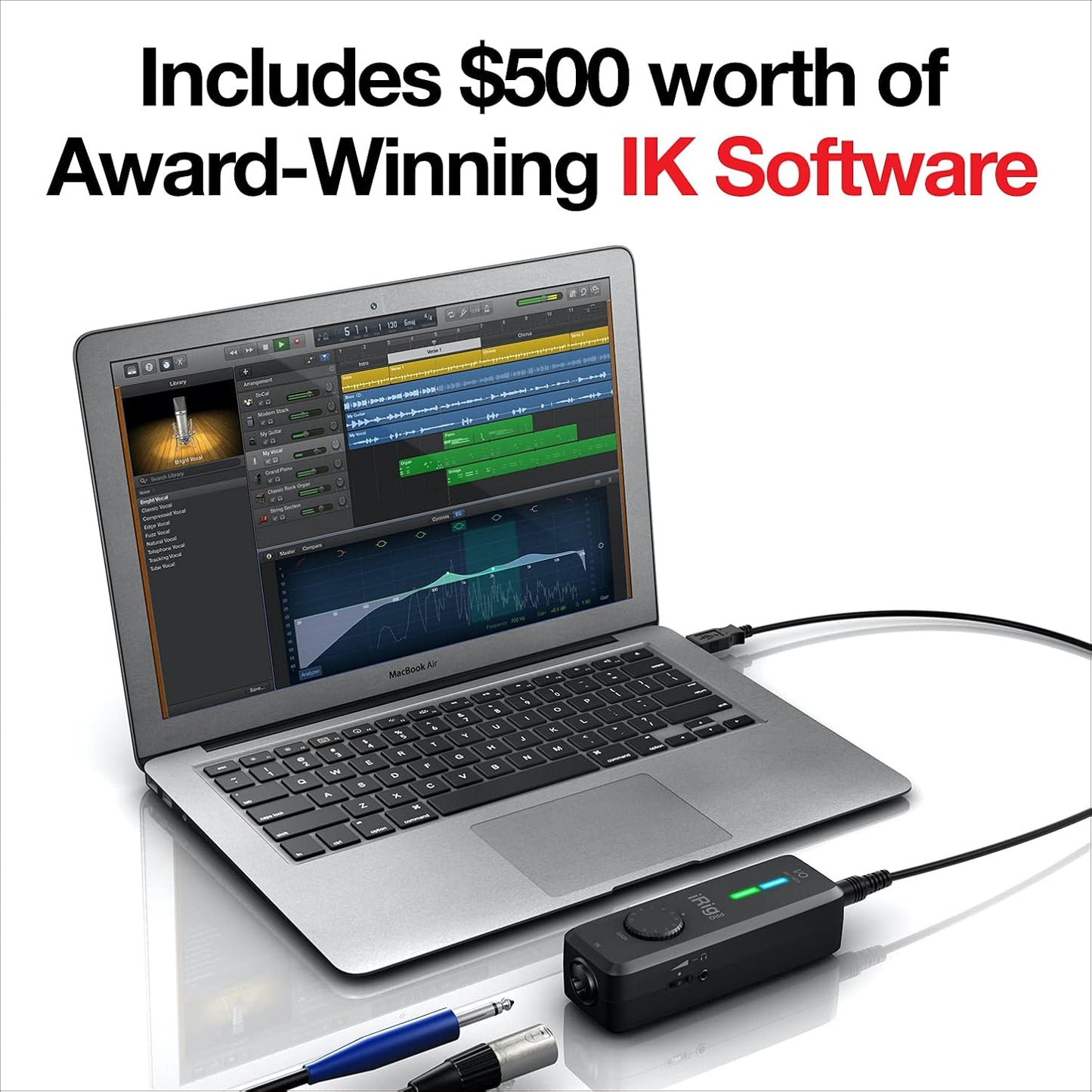 IK Multimedia IP-IRIG-PROIO-IN iRig Pro I/O Audio Interface