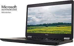 Dell Latitude E5470 14" HD Laptop: i3, 8GB, 256GB SSD, Win 10 Pro (Renewed)