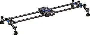 Benro C08D6 MoveOver8 Dual Carbon Rail Camera Slider 600mm