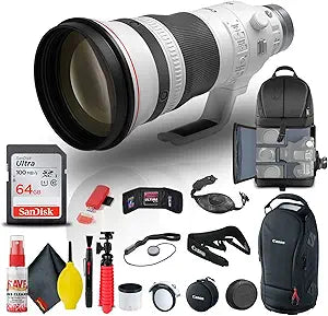Canon 5053C002 RF 400mm f/2.8L IS USM Lens Bundle Renewed