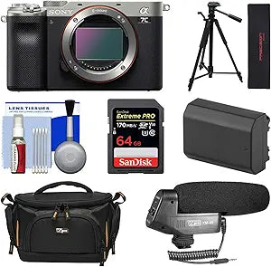 Sony ILCE7C/S Alpha a7C Full-Frame Mirrorless Camera Kit