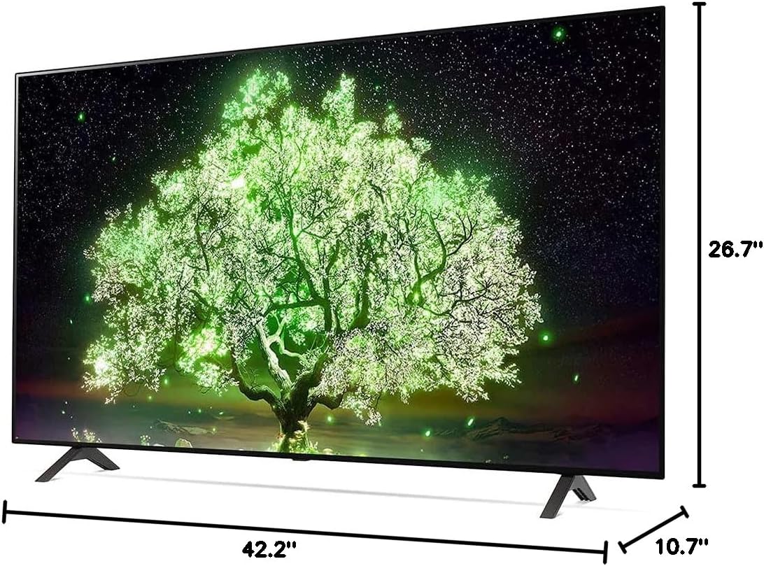 LG E54LGOLED48A1PUA 48" 4K OLED Smart TV Bundle