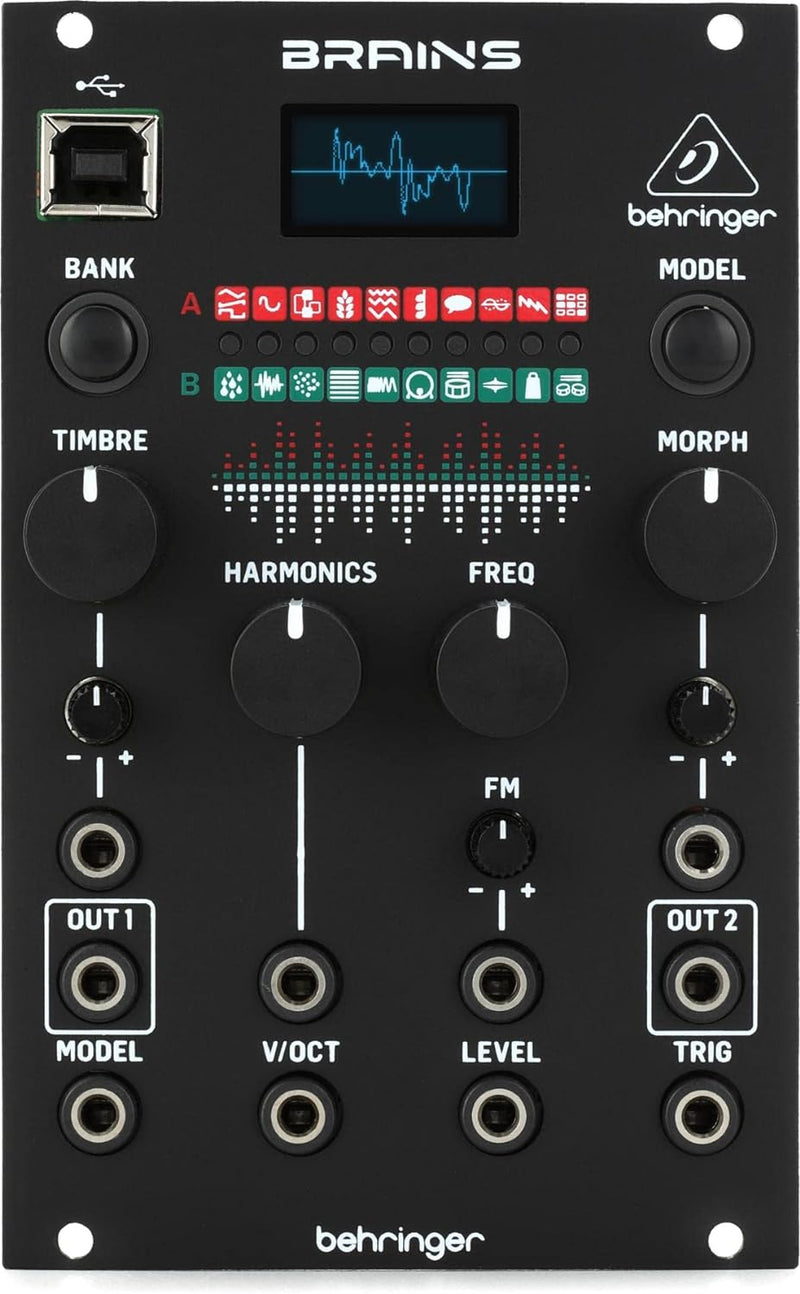 Behringer Brains Multi-Engine Oscillator Eurorack Synth Module — main product image