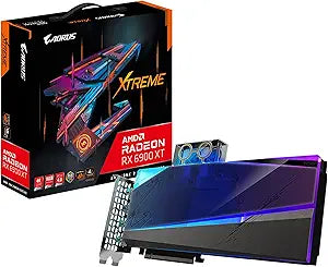Gigabyte GV-R69XTAORUSX WB-16GD Radeon RX 6900 XT Waterforce Graphics Card (Renewed)