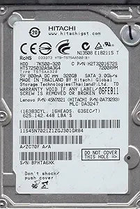 Hitachi FBA_HTS725032A9A364 320GB SATA 2.5" Hard Drive