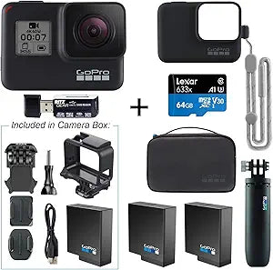 GoPro Hero 7 Action Camera Bundle 4K with Accessories