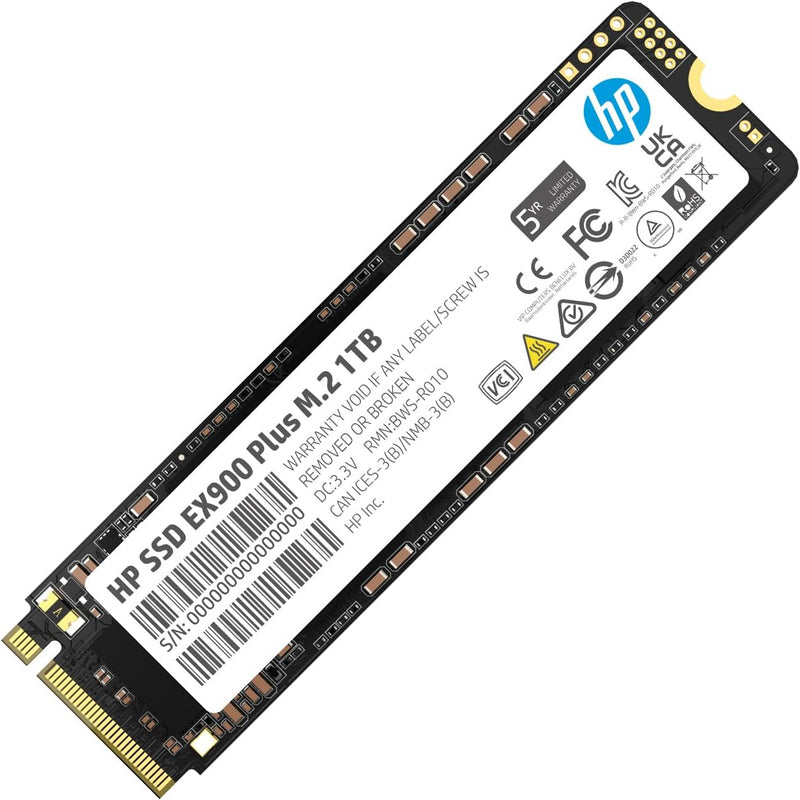 HP EX900 Plus 1TB SSD - NVMe, 3300MB/s, 3D NAND — main product image
