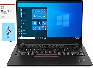 Lenovo 20QD001TUS ThinkPad X1 Carbon i5 1TB SSD Laptop
