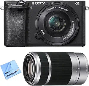 Sony E8SNILCE6300L a6300 4K Mirrorless Camera Bundle