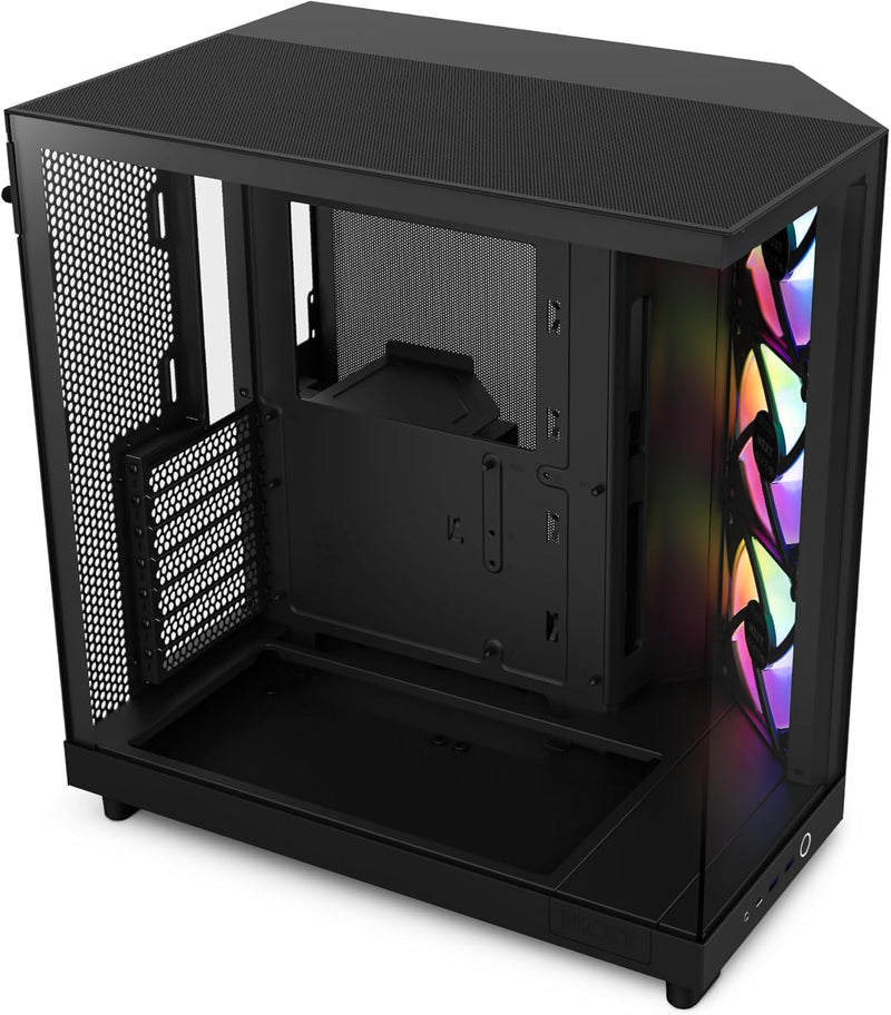NZXT CC-H61FB-R1 H6 Flow RGB Airflow Mid-Tower Case — main product image