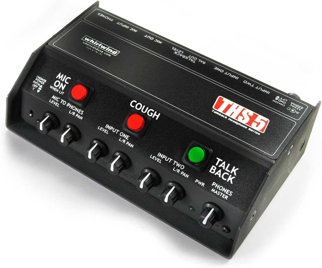 Whirlwind THS 5 Talkback Headphone Announcer Box