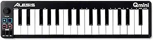 Alesis Qmini 32-Key Portable USB MIDI Keyboard