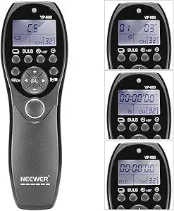 Neewer 10083863 DSLR Camera Shutter Release Timer Remote