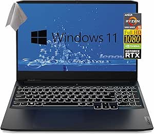 Lenovo Gaming Laptop, RTX 3050 Ti, Ryzen 5 5600H, 16GB RAM, 512GB SSD — main product image