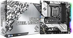 ASRock B460M STEEL LEGEND Intel 10th Gen Motherboard — main product image