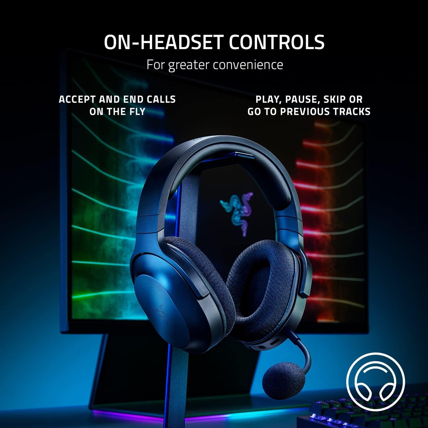 Razer Barracuda X Multi-Platform Wireless Gaming Headset (Renewed)
