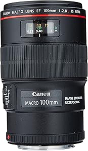 Canon 3554B002-cr EF 100mm Macro Lens (Renewed)