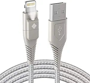 Polaroid PPC1120SL MFi Certified 5ft LED Lightning Cable