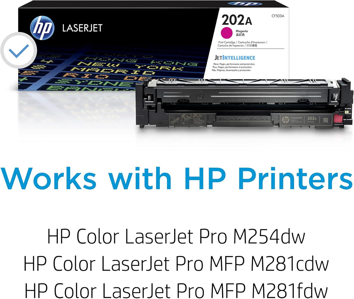 HP CF503A 202A Magenta LaserJet Toner