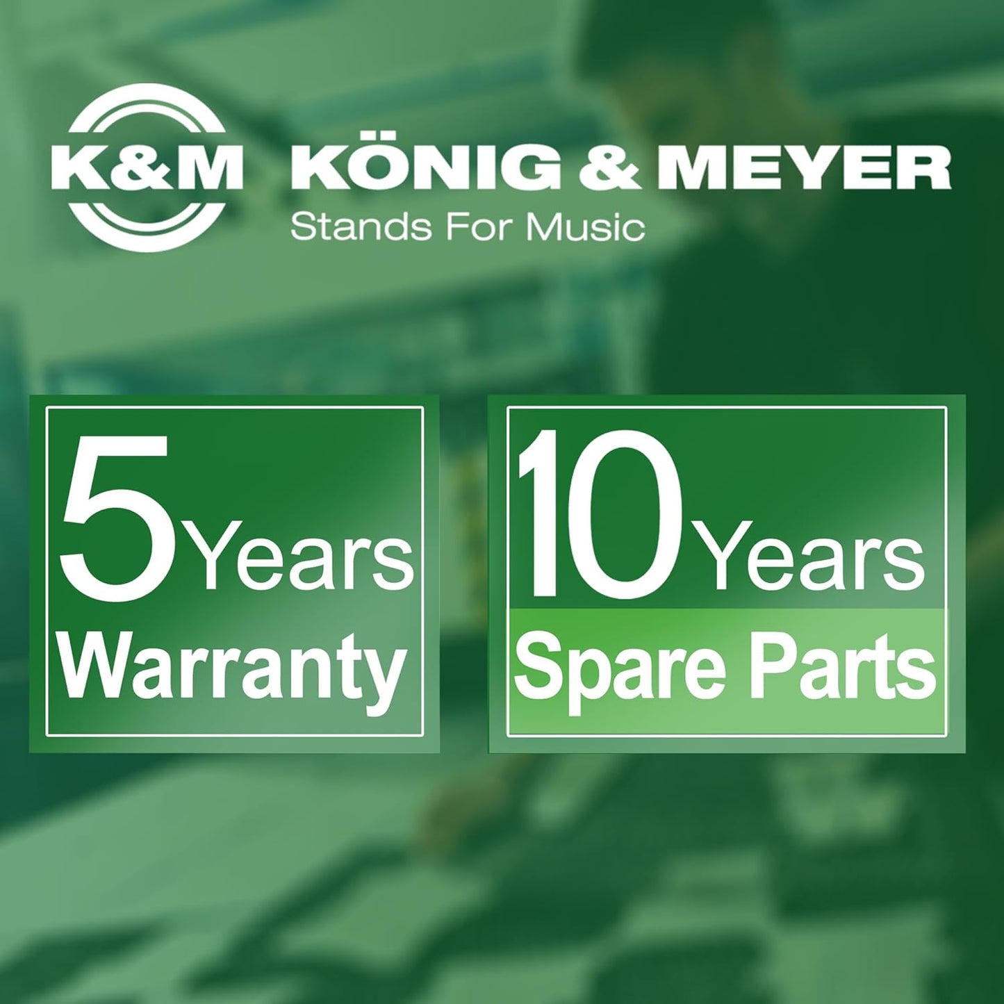 K&M 21075.500.55 Tripod Microphone Stand Boom Arm