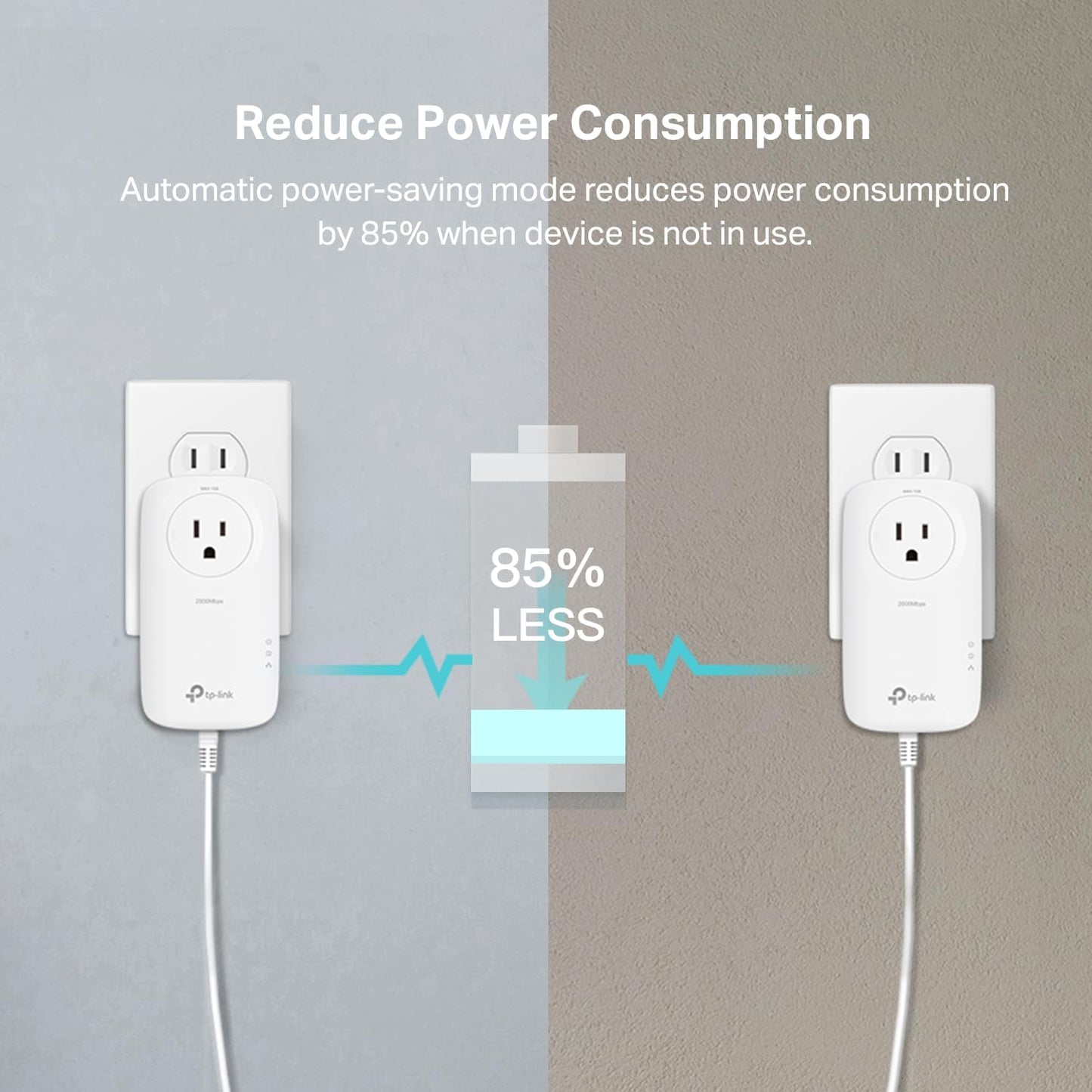TP-Link TL-PA9020P AV2000 Gigabit Powerline Adapter Kit
