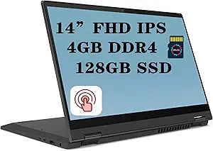 Lenovo Flex 5 14 2-in-1 Laptop - Ryzen 3 4GB 128GB SSD Touch - Win10 + 32GB SD