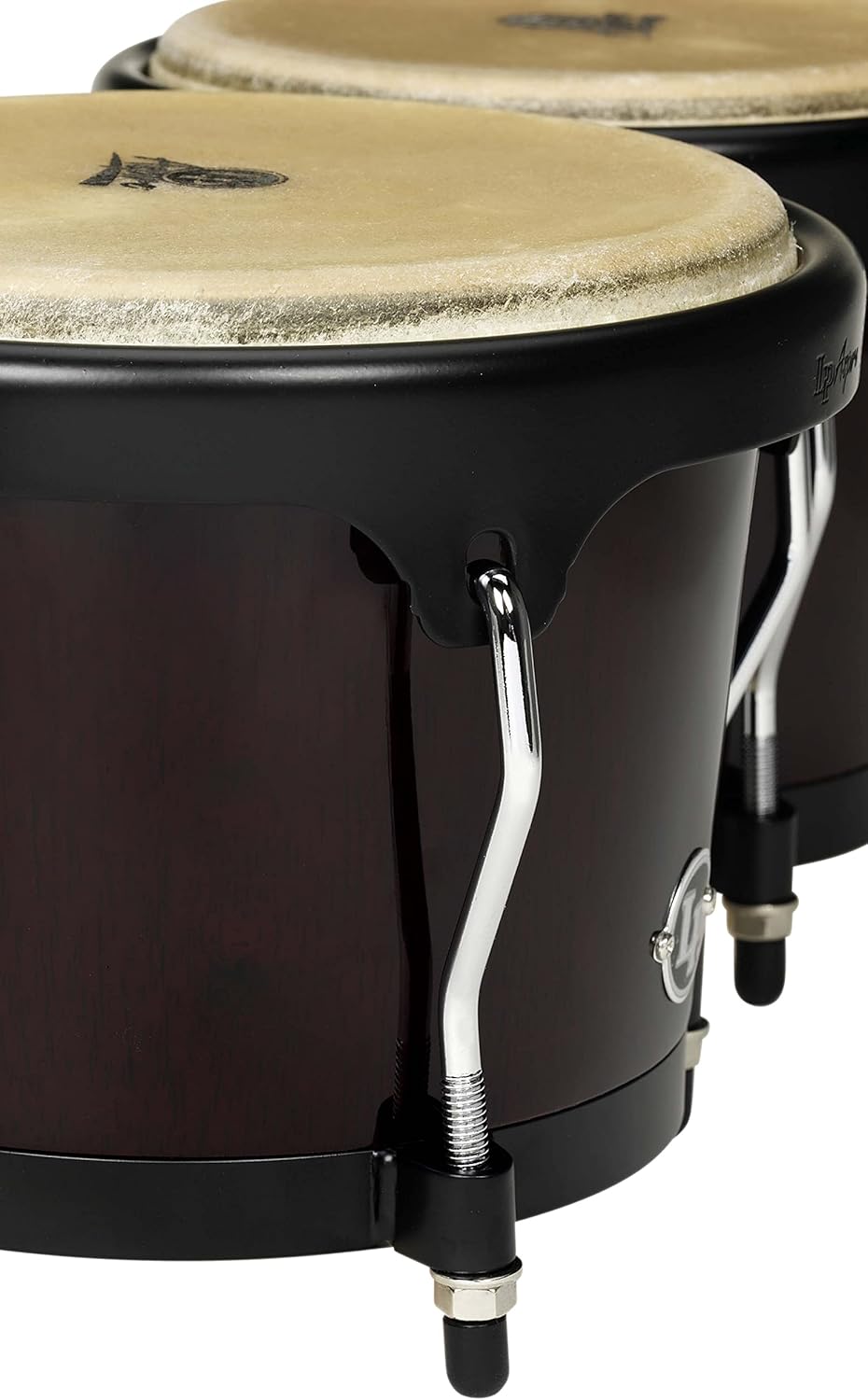 Latin Percussion LPA601 Aspire Oak Bongos Dark Wood