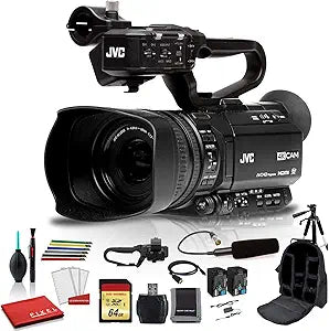 JVC GY-HM250 4K Streaming Camcorder Pro Kit