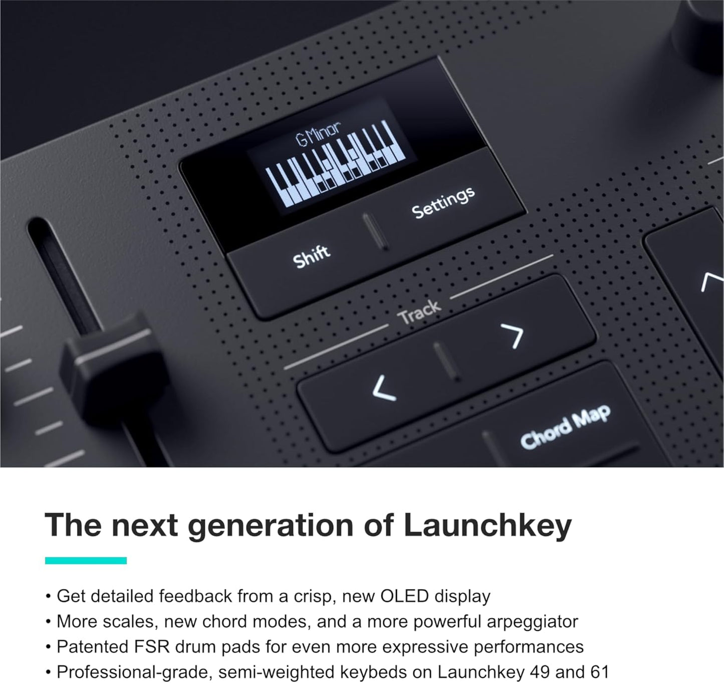Novation AMS-LAUNCHKEY-49-MK4 Launchkey 49 MK4 MIDI Keyboard
