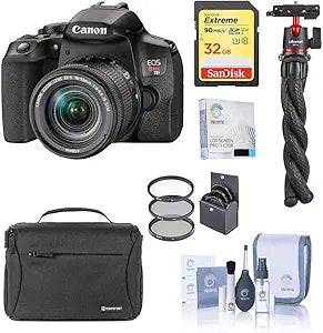 Canon EOS Rebel T8i DSLR Camera with 18-55mm Lens Kit — main product image