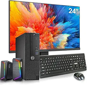 Dell OptiPlex 3050 Desktop PC Bundle i5 32GB 512GB SSD + Monitor Renewed
