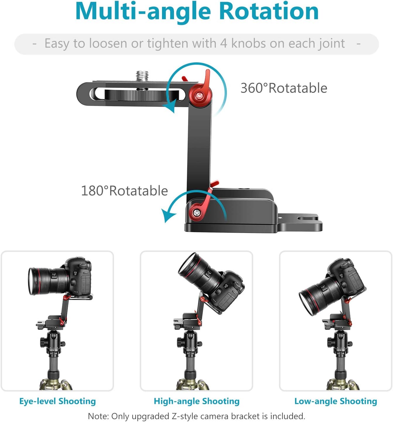 Neewer 10096166 Z-Flex Tilt Head Tripod