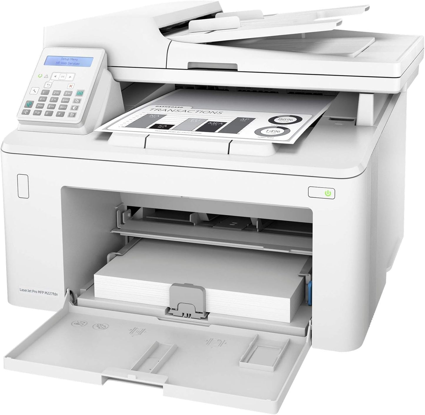 HP M227fdn LaserJet Pro MFP - All-in-One Monochrome Printer