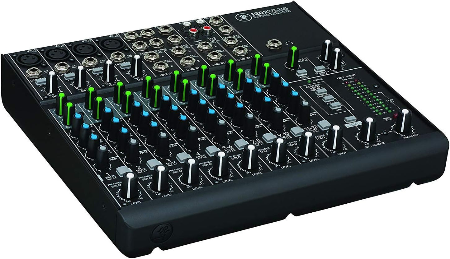 Mackie 1202VLZ4 12-Channel Compact Audio Mixer