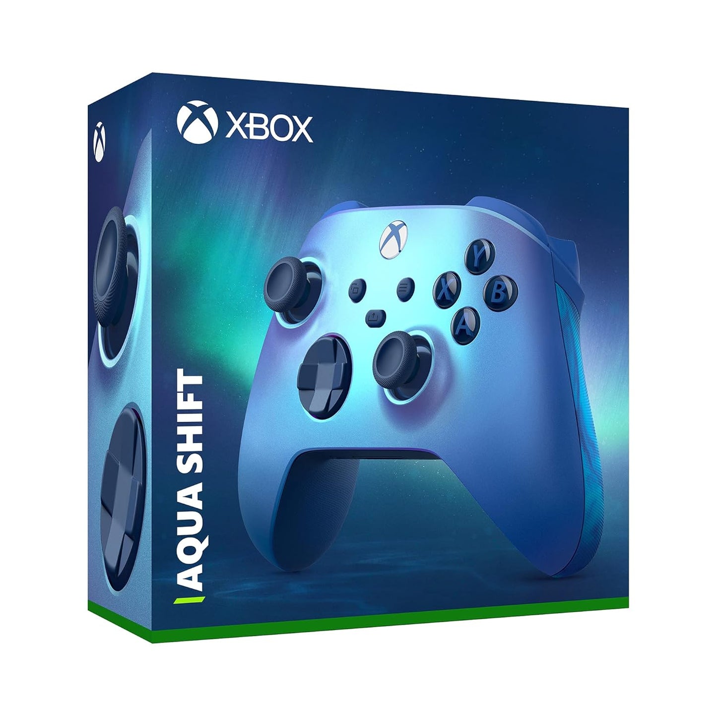 Microsoft QAU-00026 Xbox Aqua Shift Wireless Controller