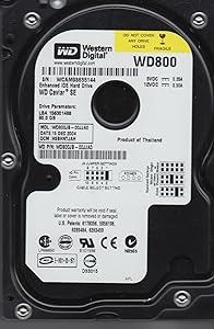 Western Digital WD800JB 80GB IDE 3.5" Hard Drive