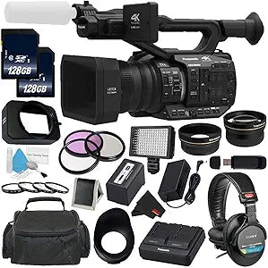 Panasonic AG-UX90 4K Camcorder - Pro Bundle with Accessories