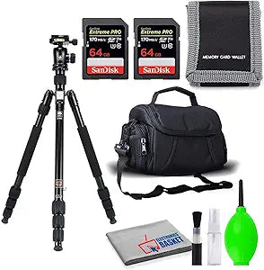 Sirui W-1004+K-10X Waterproof Aluminum Tripod & Ball Head Kit — main product image