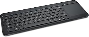 Microsoft Wireless All-In-One Media Keyboard Black