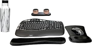 Logitech MK550 Wireless Comfort Wave Keyboard Combo Bundle