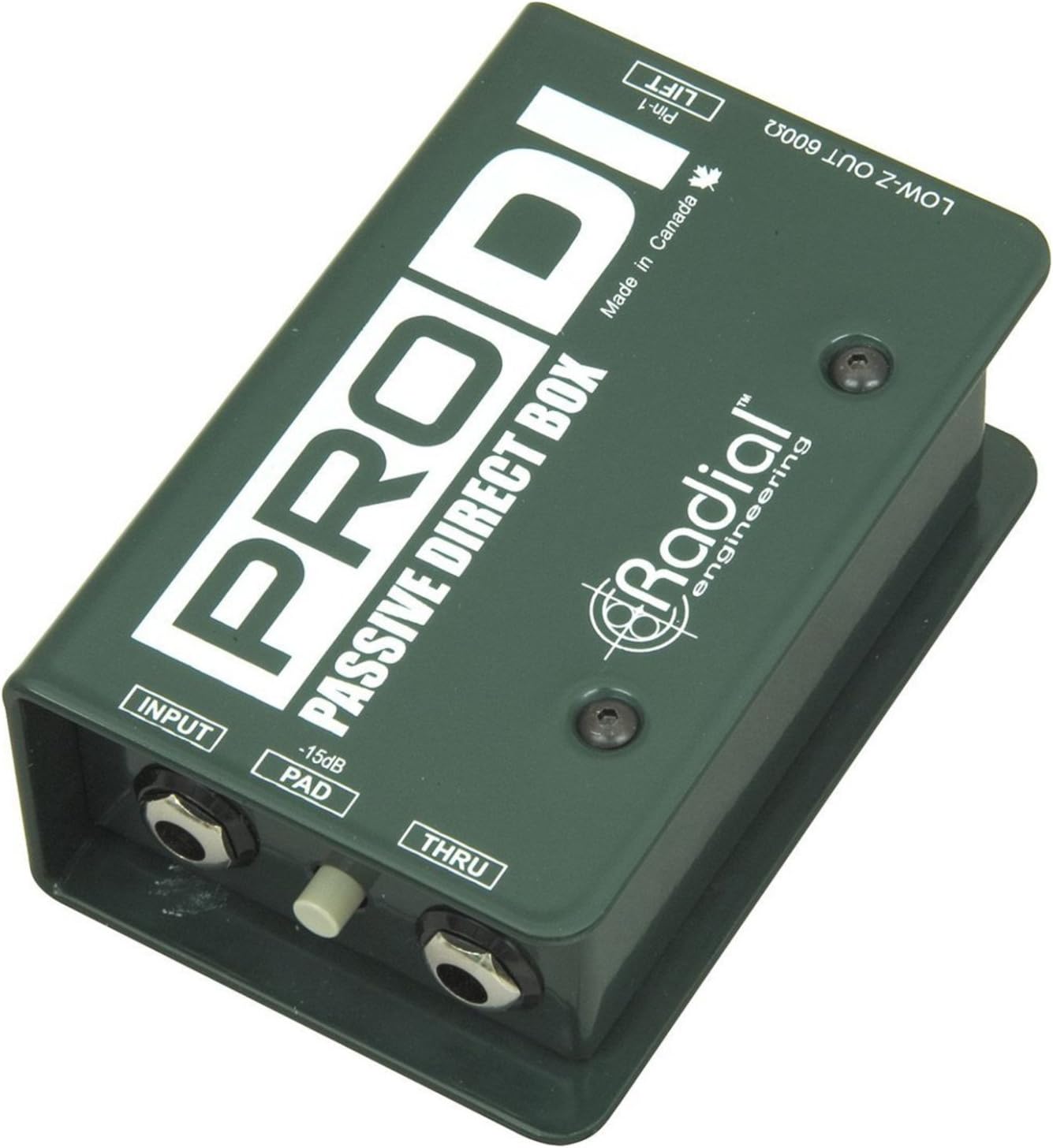 Radial Engineering R8001100 ProDI Passive Direct Box