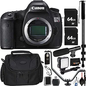 Canon EOS 5DS R 50.6MP DSLR Camera Body — main product image