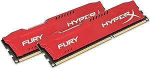 HyperX HX313C9FRK2/16 Fury 16GB (2x8GB) DDR3 1333MHz Memory — main product image